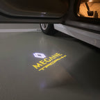 RENAULT MEGANE LOGO PROJECROTR LIGHTS Nr.0945(quantity  1 =  2 Logo Film & 2 door lights)
