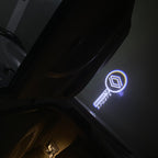 RENAULT Sport LOGO PROJECROTR LIGHTS Nr.0916 (quantity  1 =  2 Logo Film & 2 door lights)