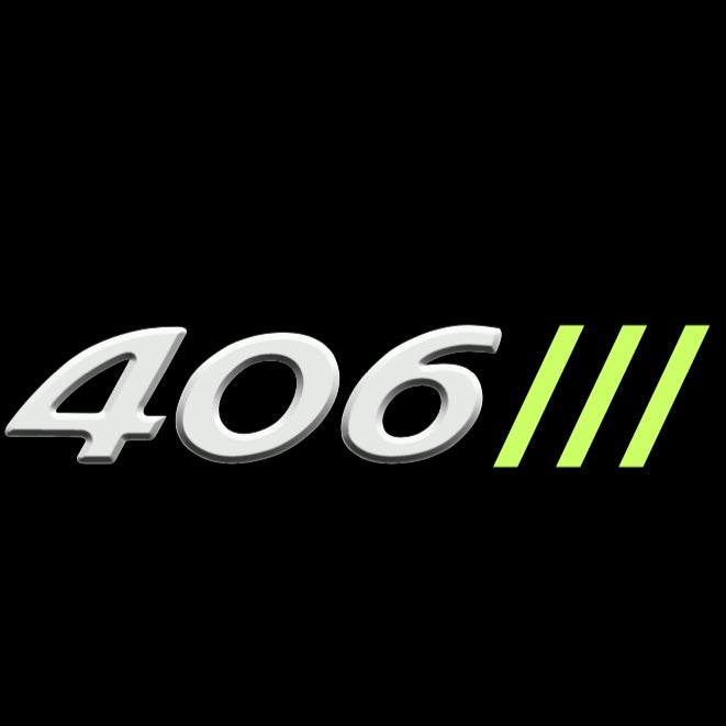 ÉCLAIRAGE DE PROJECTEUR BMW M3 LOGO Nr.24 (quantité 1 = 1 jeux / 2 feux de porte)