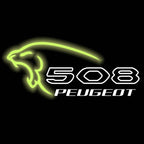 PEUGEOT 508  LOGO PROJECTOT LIGHTS (quantity 1 = 1 sets/2 door lights) Nr.6024q47