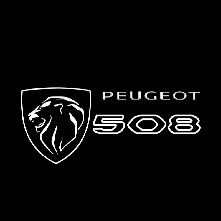PEUGEOT 508  LOGO PROJECTOT LIGHTS (quantity 1 = 1 sets/2 door lights) Nr.6024q44