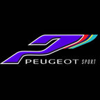 PEUGEOT  SPORT  LOGO PROJECTOT LIGHTS (quantity 1 = 1 sets/2 door lights) Nr.6024q78