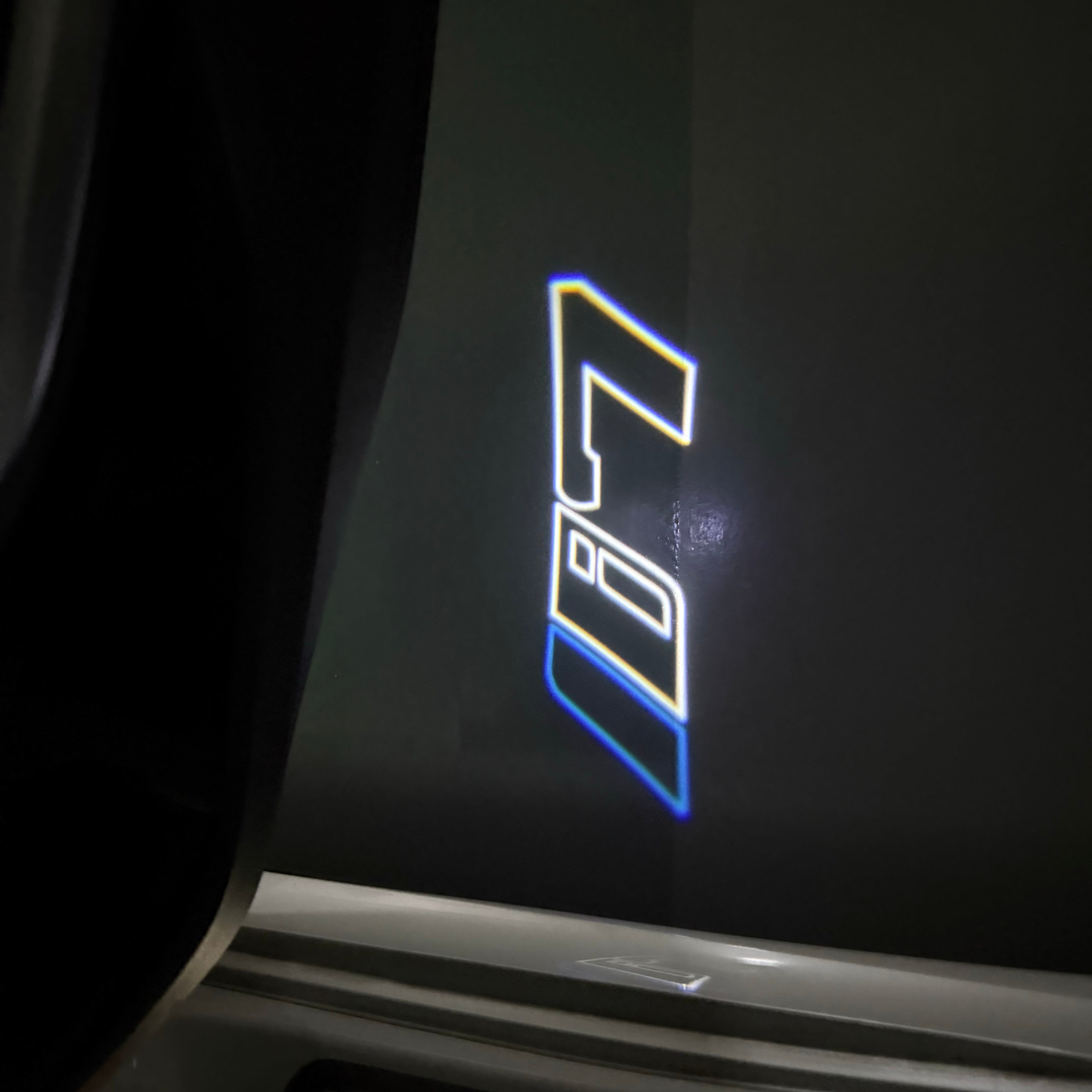 BMW M3 LOGO PROJECTOT LIGHTS Nr.24 (quantità 1 = 1 set/2 luci porta)