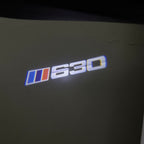 ÉCLAIRAGE DE PROJECTEUR BMW M3 LOGO Nr.24 (quantité 1 = 1 jeux / 2 feux de porte)