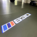 ÉCLAIRAGE DE PROJECTEUR BMW M3 LOGO Nr.24 (quantité 1 = 1 jeux / 2 feux de porte)