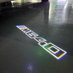 ÉCLAIRAGE DE PROJECTEUR BMW M3 LOGO Nr.24 (quantité 1 = 1 jeux / 2 feux de porte)