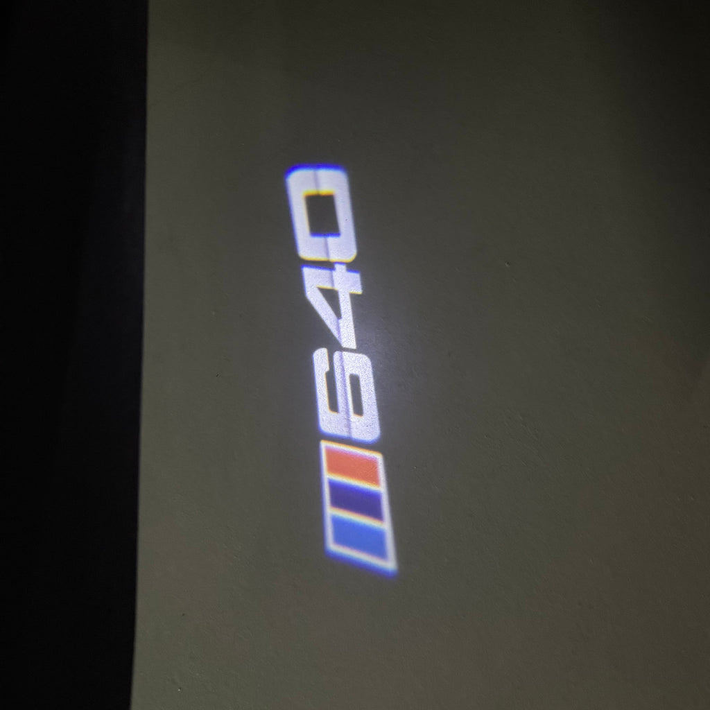 BMW 6 SERIES 640   LOGO PROJECTOT LIGHTS (quantity 1 = 1 sets/2 door lights) Nr.6024q116