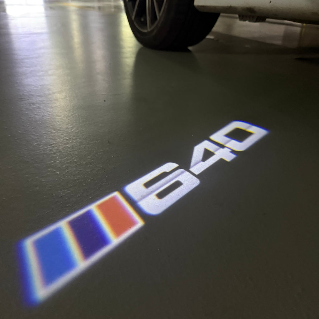 BMW 6 SERIES 640   LOGO PROJECTOT LIGHTS (quantity 1 = 1 sets/2 door lights) Nr.6024q116