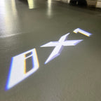 ÉCLAIRAGE DE PROJECTEUR BMW M3 LOGO Nr.24 (quantité 1 = 1 jeux / 2 feux de porte)