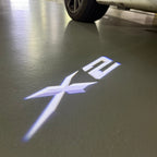 ÉCLAIRAGE DE PROJECTEUR BMW M3 LOGO Nr.24 (quantité 1 = 1 jeux / 2 feux de porte)