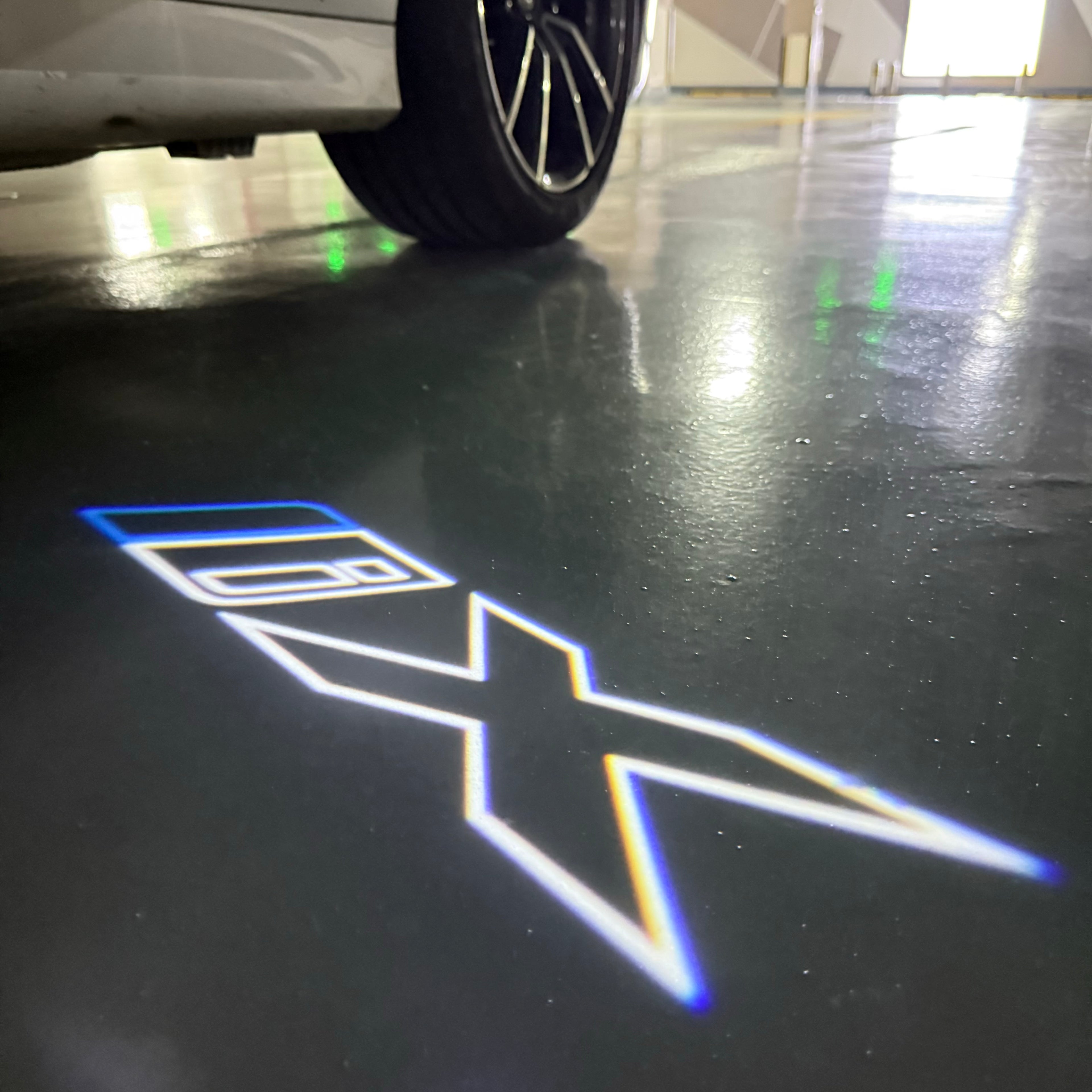 BMW M3 LOGO PROJECTOT LIGHTS Nr.24 (quantità 1 = 1 set/2 luci porta)
