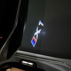 ÉCLAIRAGE DE PROJECTEUR BMW M3 LOGO Nr.24 (quantité 1 = 1 jeux / 2 feux de porte)