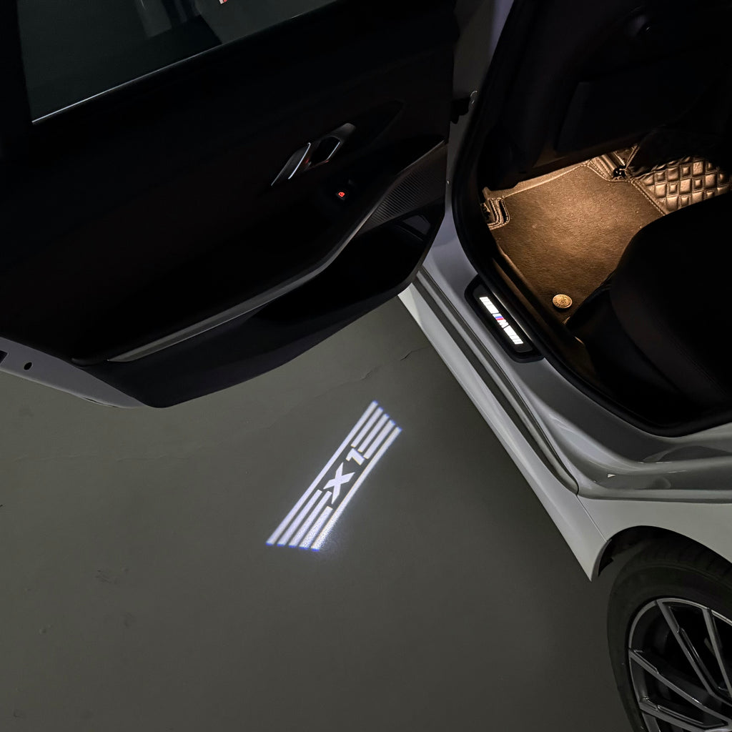 BMW M3 LOGO PROJECTOT LIGHTS Nr.24 (Menge 1 = 1 Sets/2 Türleuchten)