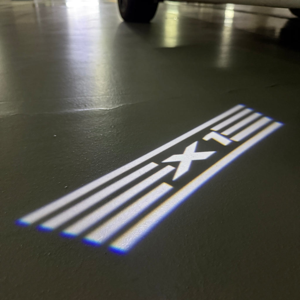 BMW M3 LOGO PROJECTOT LIGHTS Nr.24 (Menge 1 = 1 Sets/2 Türleuchten)