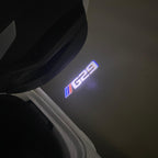 ÉCLAIRAGE DE PROJECTEUR BMW M3 LOGO Nr.24 (quantité 1 = 1 jeux / 2 feux de porte)