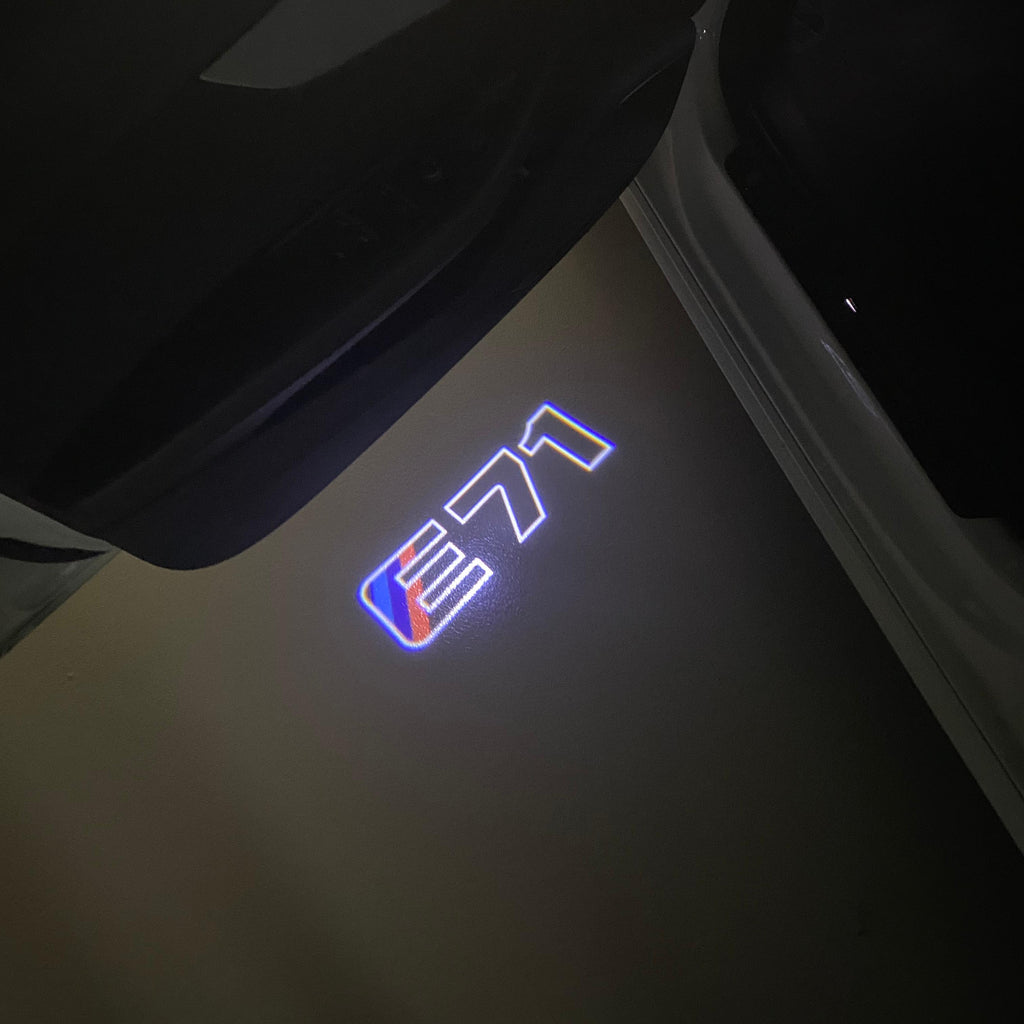 BMW M3 LOGO PROJECTOT LIGHTS Nr.24 (quantità 1 = 1 set/2 luci porta)