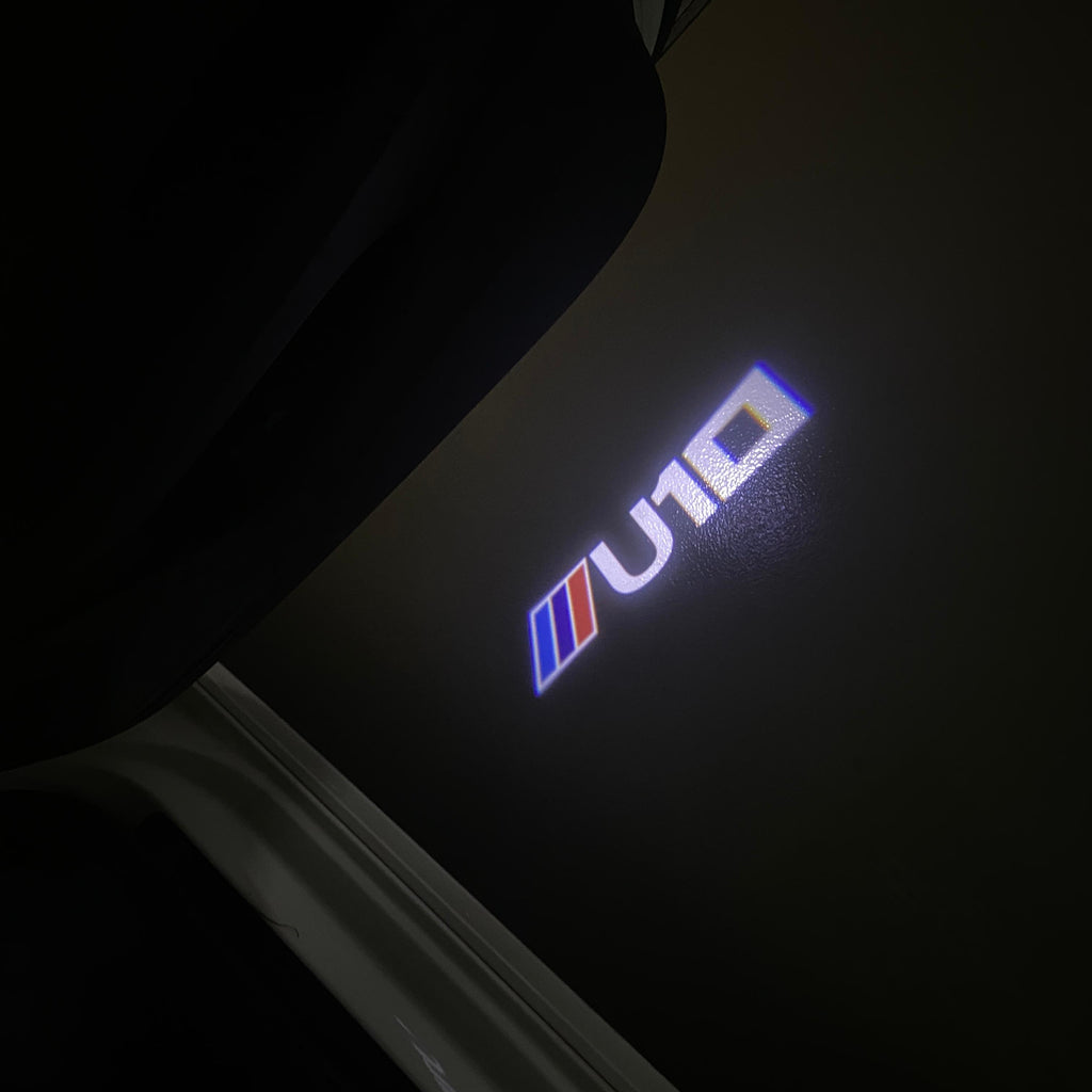BMW M3 LOGO PROJECTOT LIGHTS Nr.24 (quantità 1 = 1 set/2 luci porta)