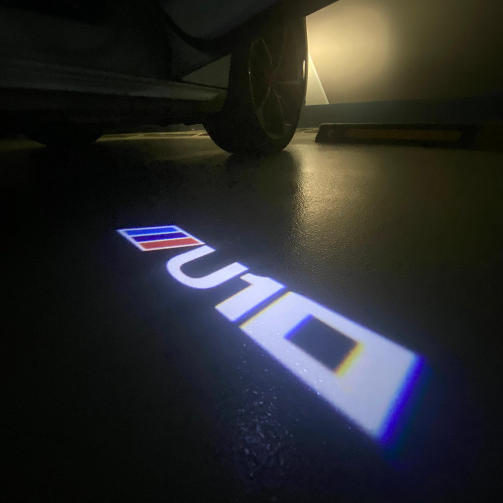 BMW M3 LOGO PROJECTOT LIGHTS Nr.24 (quantità 1 = 1 set/2 luci porta)