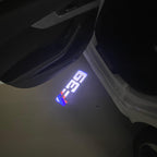 BMW M3 LOGO PROJECTOR LIGHTS Nr.24 (الكمية 1 = 1 مجموعة / 2 أضواء باب)