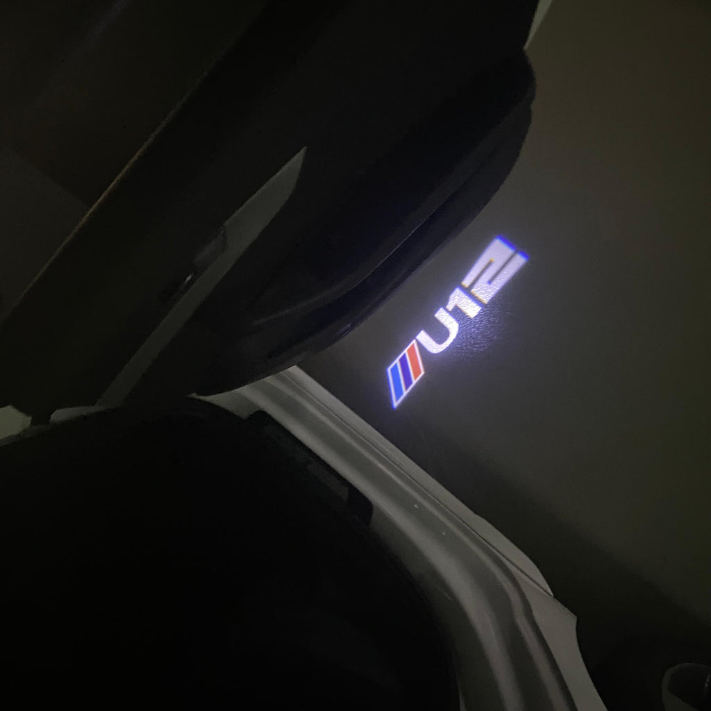 BMW M3 LOGO PROJECTOT LIGHTS Nr.24 (quantità 1 = 1 set/2 luci porta)