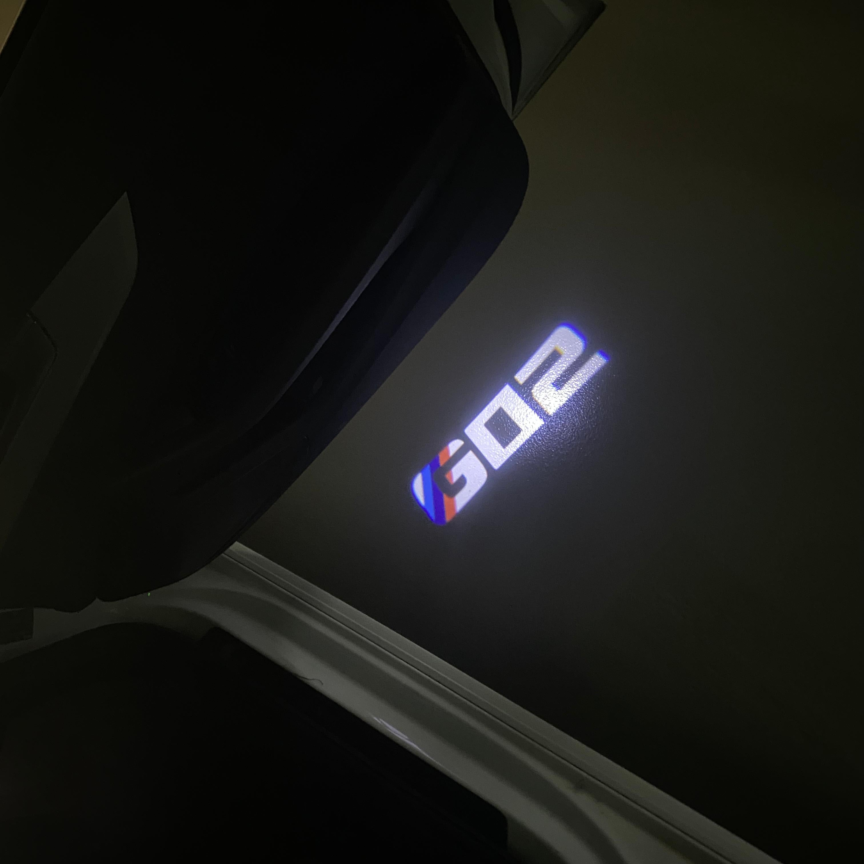 BMW M3 LOGO PROJECTOT LIGHTS Nr.24 (quantità 1 = 1 set/2 luci porta)
