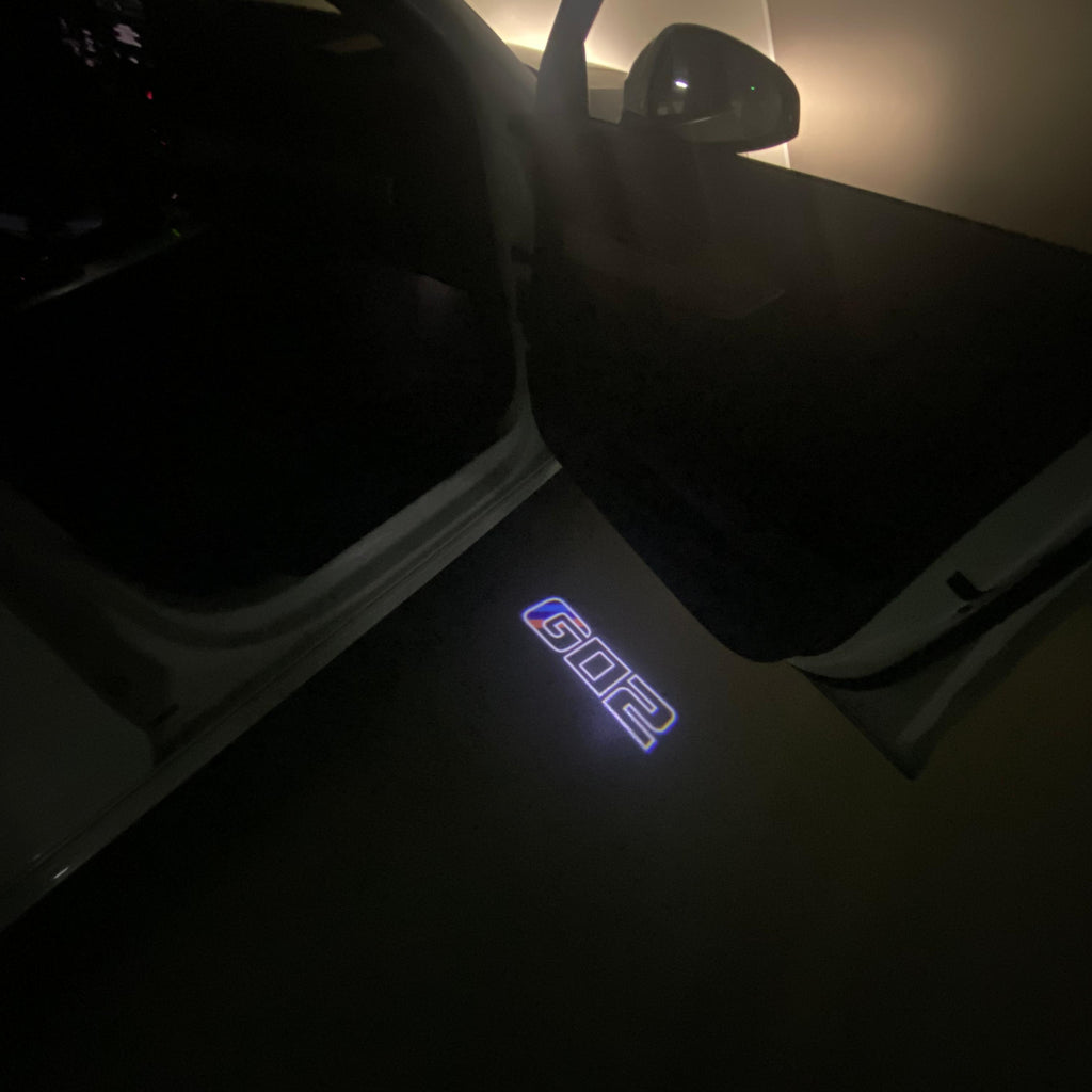 BMW M3 LOGO PROJECTOT LIGHTS Nr.24 (quantità 1 = 1 set/2 luci porta)