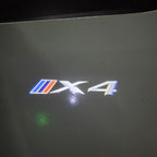 BMW X4  LOGO PROJECTOT LIGHTS (quantity 1 = 1 sets/2 door lights) Nr.6024q0t032
