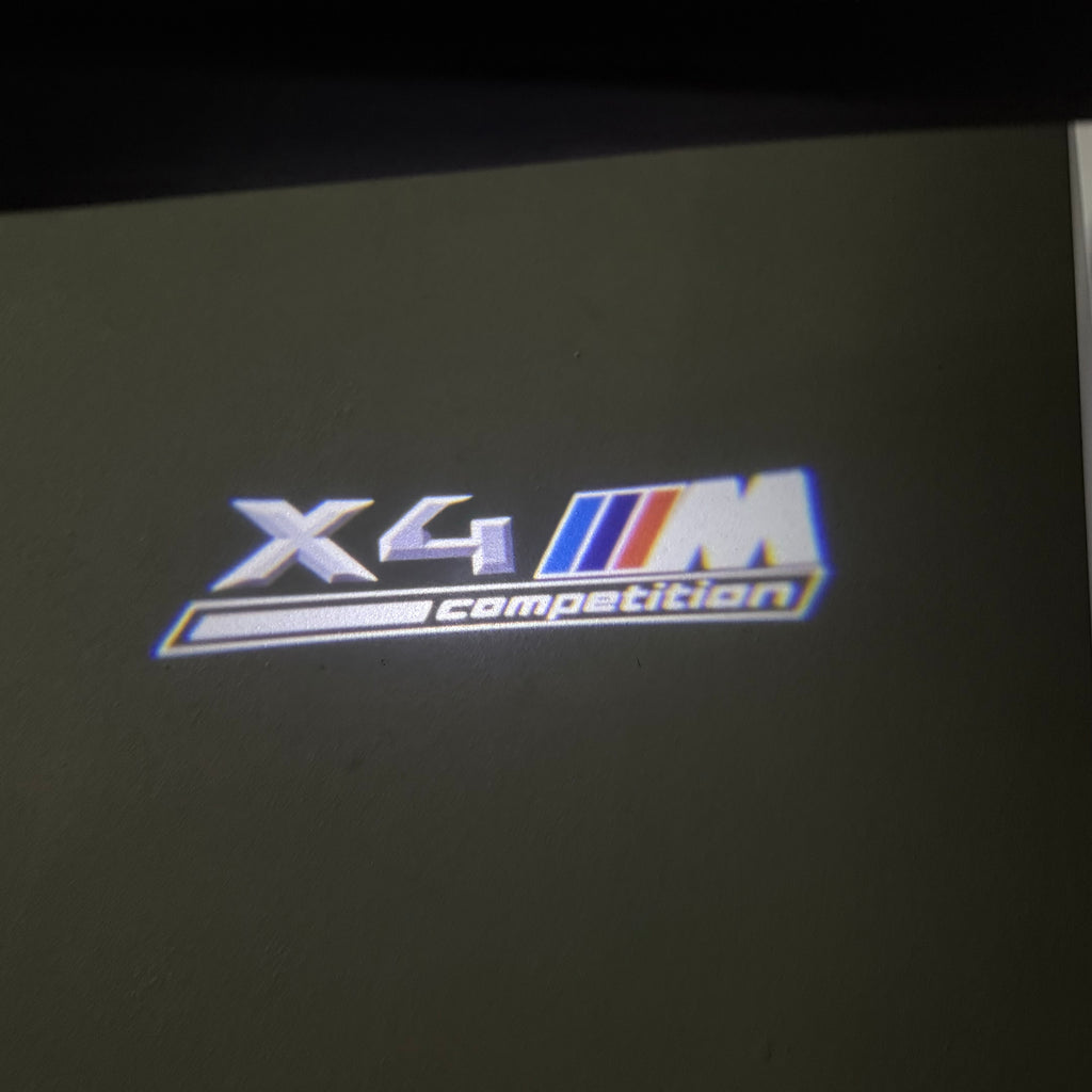BMW X4M  LOGO PROJECTOT LIGHTS (quantity 1 = 1 sets/2 door lights) Nr.6024q0t042