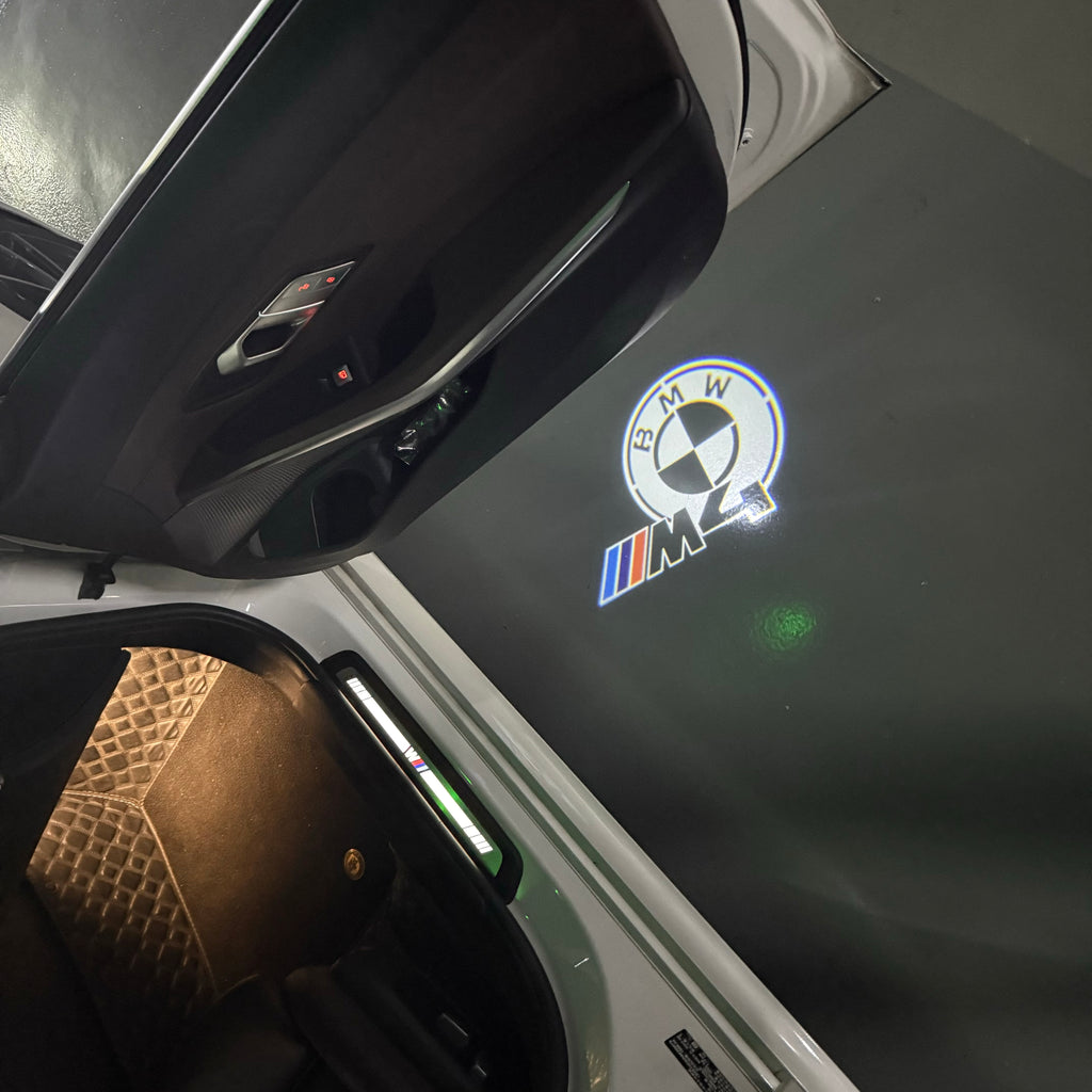 BMW M3 LOGO PROJECTOT LIGHTS Nr.24 (quantità 1 = 1 set/2 luci porta)