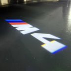 ÉCLAIRAGE DE PROJECTEUR BMW M3 LOGO Nr.24 (quantité 1 = 1 jeux / 2 feux de porte)