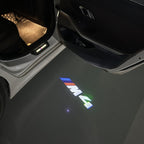 ÉCLAIRAGE DE PROJECTEUR BMW M3 LOGO Nr.24 (quantité 1 = 1 jeux / 2 feux de porte)