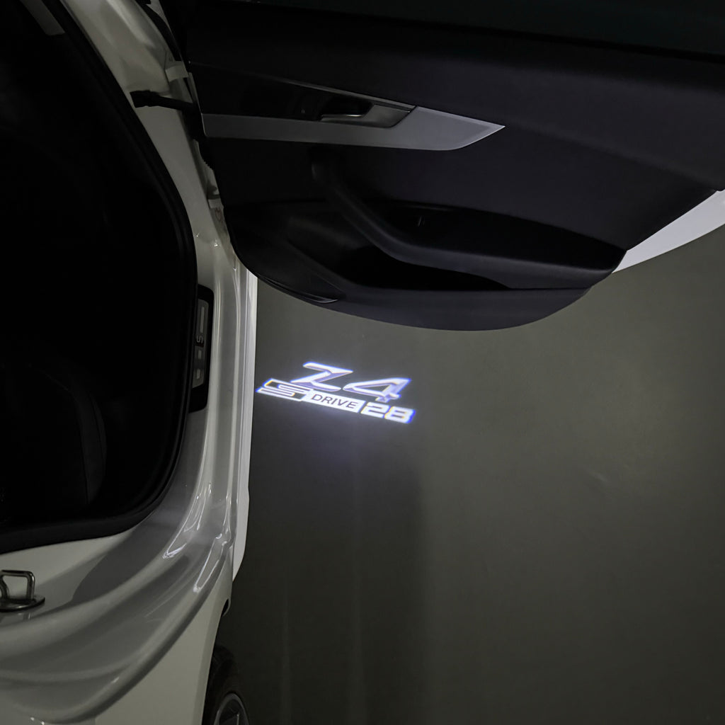 ÉCLAIRAGE DE PROJECTEUR BMW M3 LOGO Nr.24 (quantité 1 = 1 jeux / 2 feux de porte)