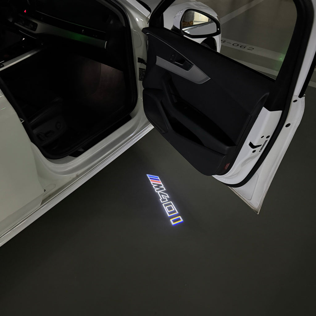 BMW M3 LOGO PROJECTOT LIGHTS Nr.24 (quantità 1 = 1 set/2 luci porta)