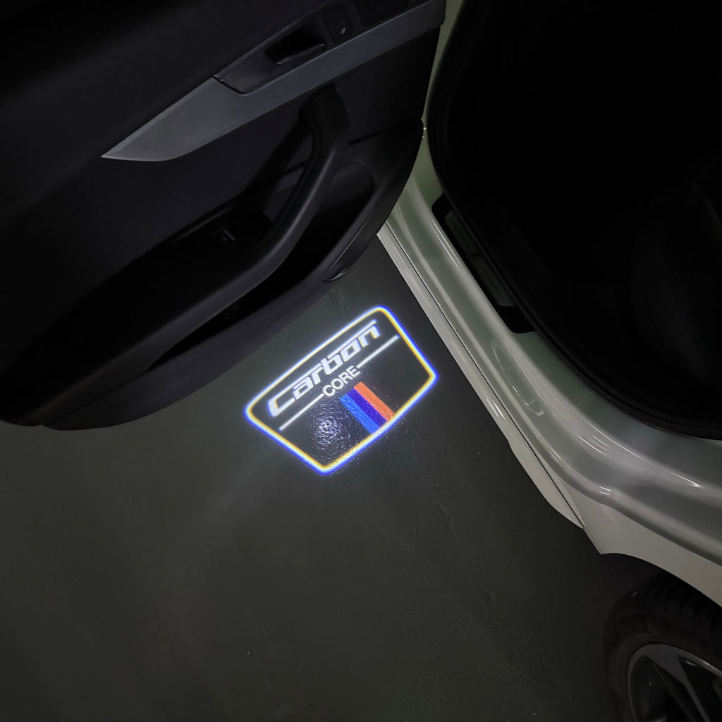 BMW M3 LOGO PROJECTOR LIGHTS Nr.24 (الكمية 1 = 1 مجموعة / 2 أضواء باب)
