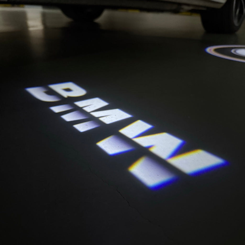 BMW LOGO PROJECTOT LIGHTS Nr.01 (quantité 1 = 1 ensemble/2 feux de porte)