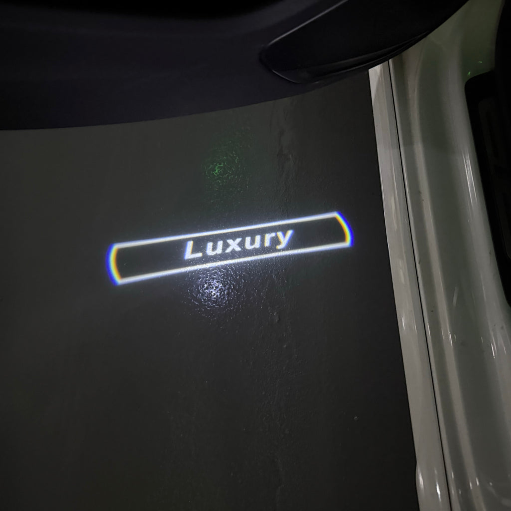 ÉCLAIRAGE DE PROJECTEUR BMW M3 LOGO Nr.24 (quantité 1 = 1 jeux / 2 feux de porte)