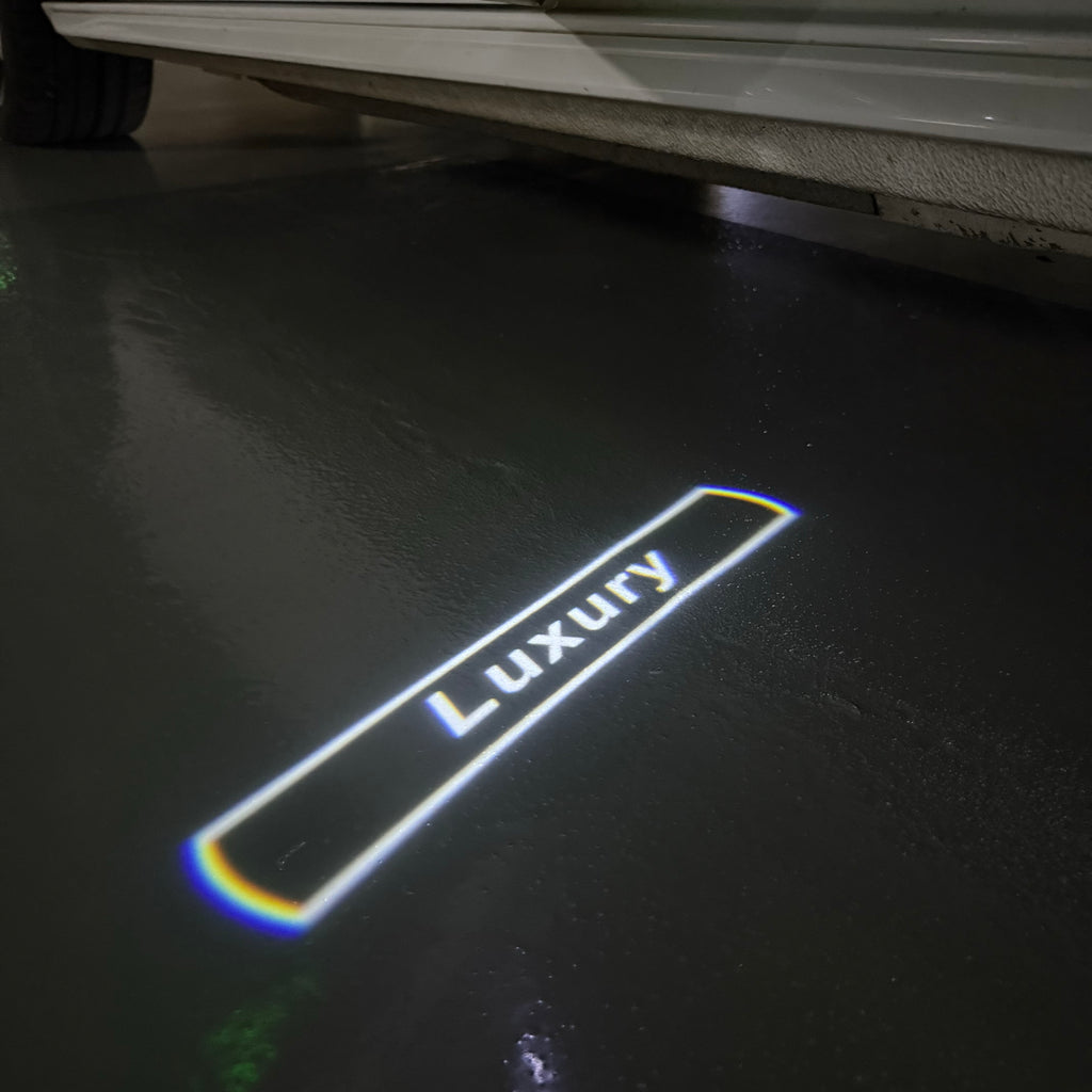 ÉCLAIRAGE DE PROJECTEUR BMW M3 LOGO Nr.24 (quantité 1 = 1 jeux / 2 feux de porte)