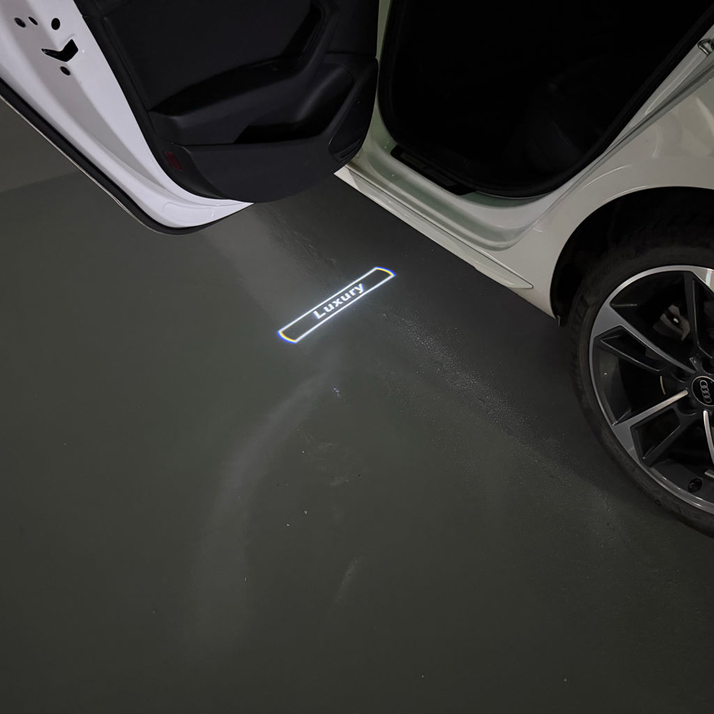 ÉCLAIRAGE DE PROJECTEUR BMW M3 LOGO Nr.24 (quantité 1 = 1 jeux / 2 feux de porte)
