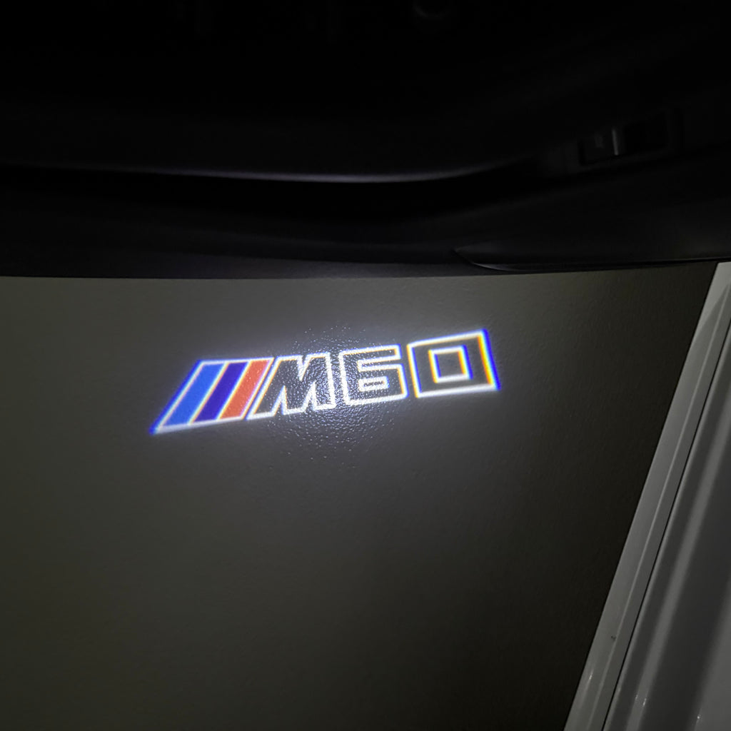 BMW M3 LOGO PROJECTOT LIGHTS Nr.24 (quantità 1 = 1 set/2 luci porta)