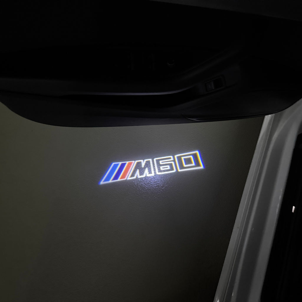 BMW M3 LOGO PROJECTOT LIGHTS Nr.24 (quantità 1 = 1 set/2 luci porta)