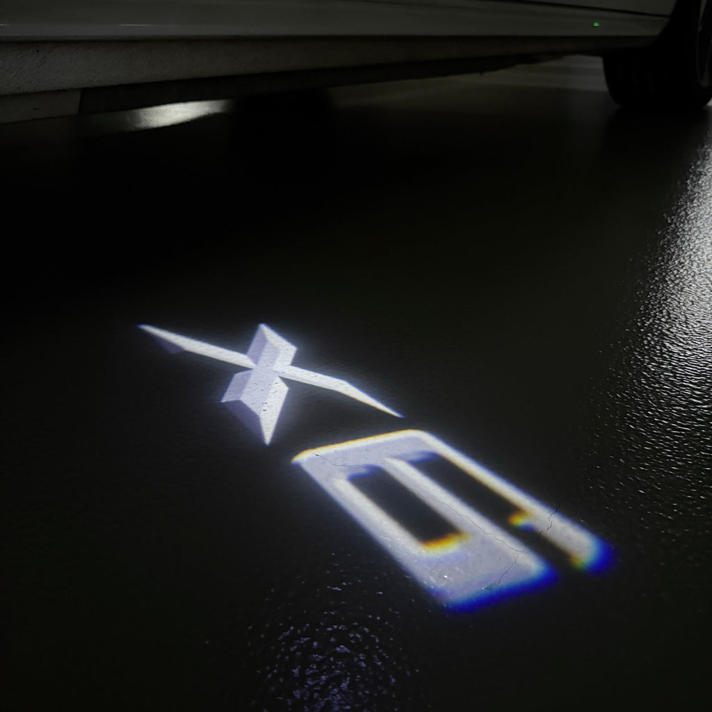 BMW M3 LOGO PROJECTOT LIGHTS Nr.24 (Menge 1 = 1 Sets/2 Türleuchten)