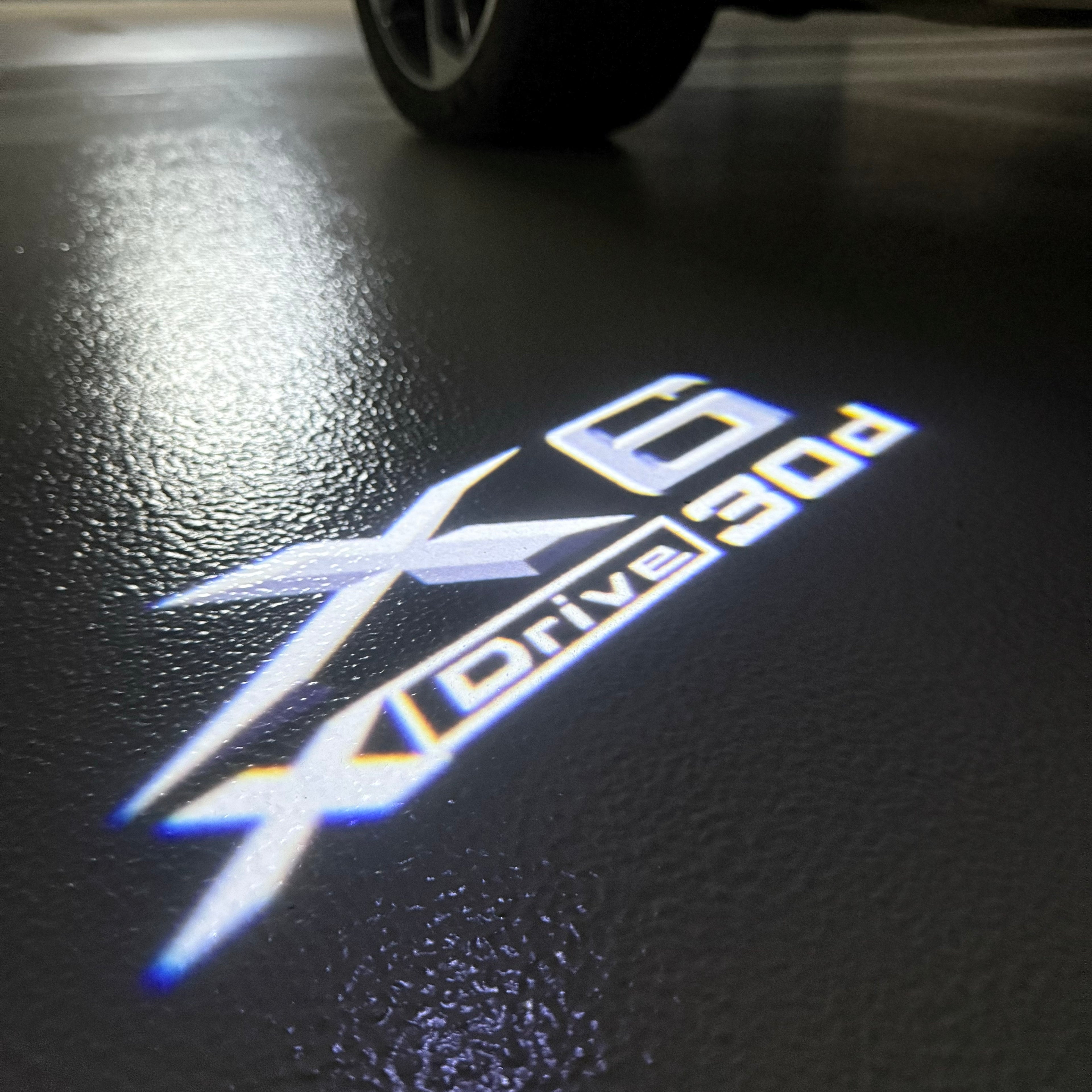 BMW M3 LOGO PROJECTOT LIGHTS Nr.24 (Menge 1 = 1 Sets/2 Türleuchten)