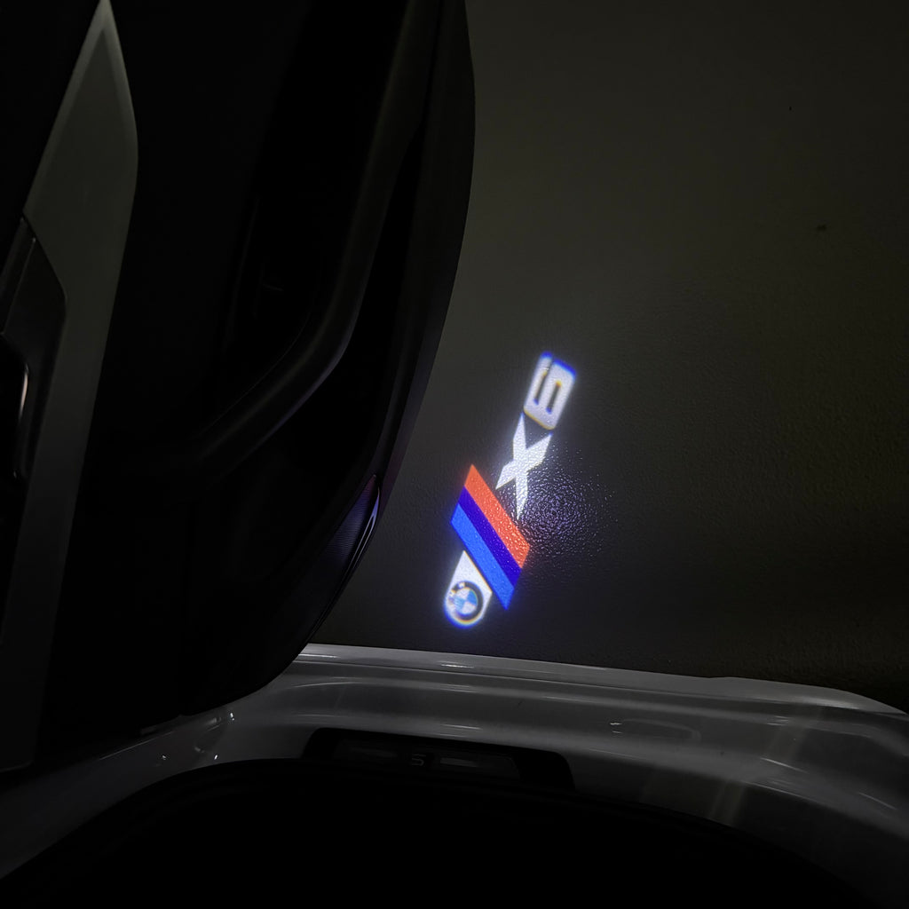 BMW M3 LOGO PROJECTOT LIGHTS Nr.24 (quantità 1 = 1 set/2 luci porta)