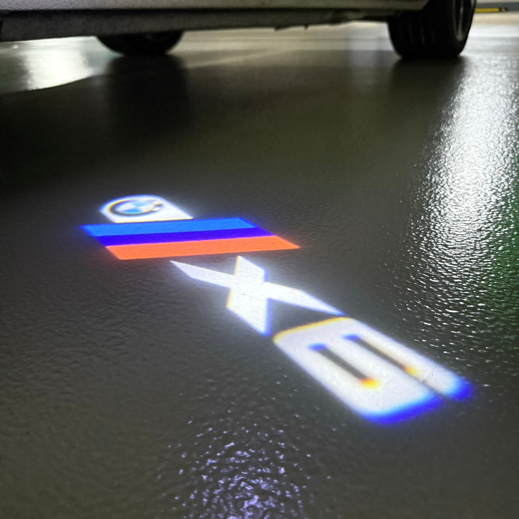 BMW M3 LOGO PROJECTOT LIGHTS Nr.24 (quantità 1 = 1 set/2 luci porta)