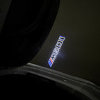 ÉCLAIRAGE DE PROJECTEUR BMW M3 LOGO Nr.24 (quantité 1 = 1 jeux / 2 feux de porte)