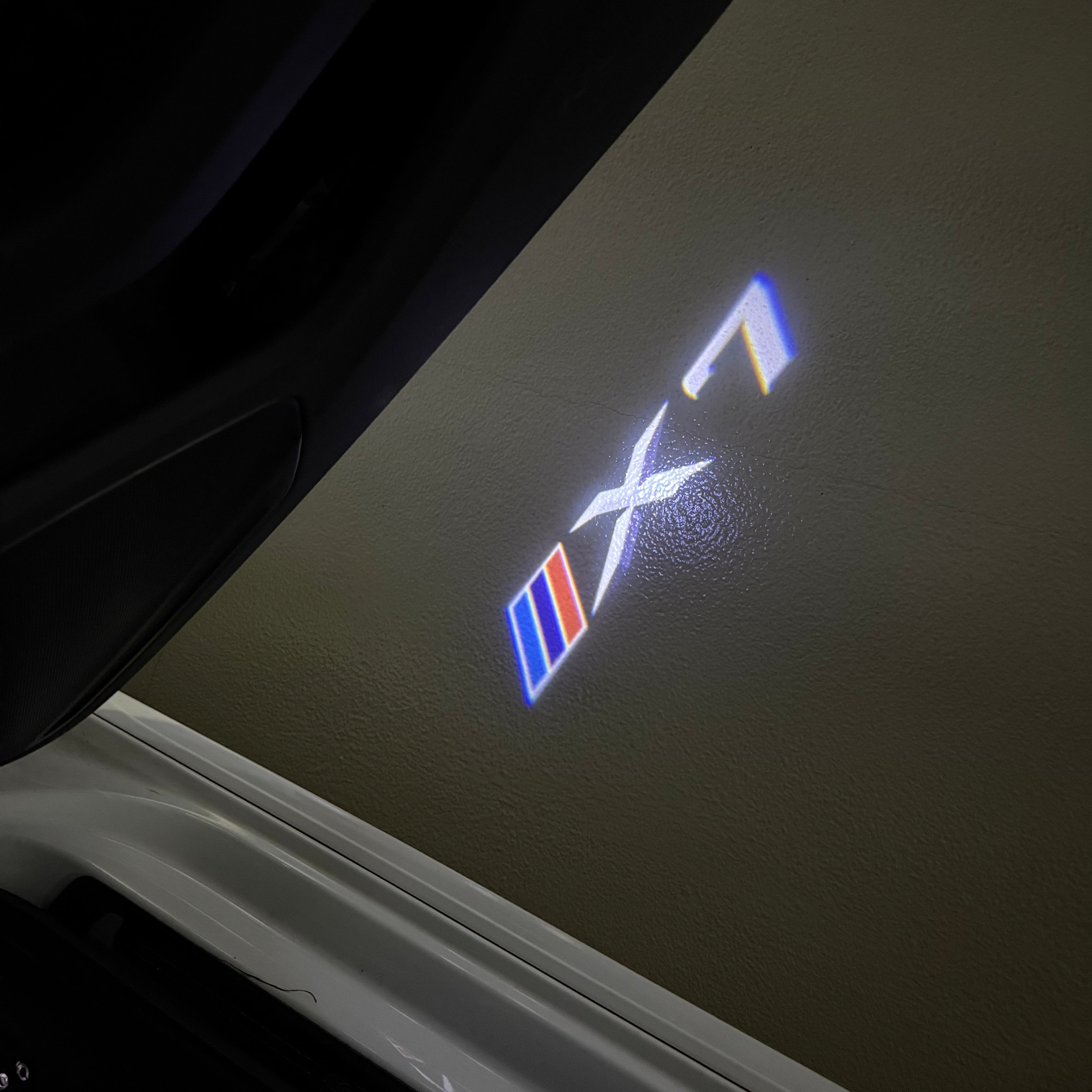 BMW M3 LOGO PROJECTOT LIGHTS Nr.24 (quantità 1 = 1 set/2 luci porta)