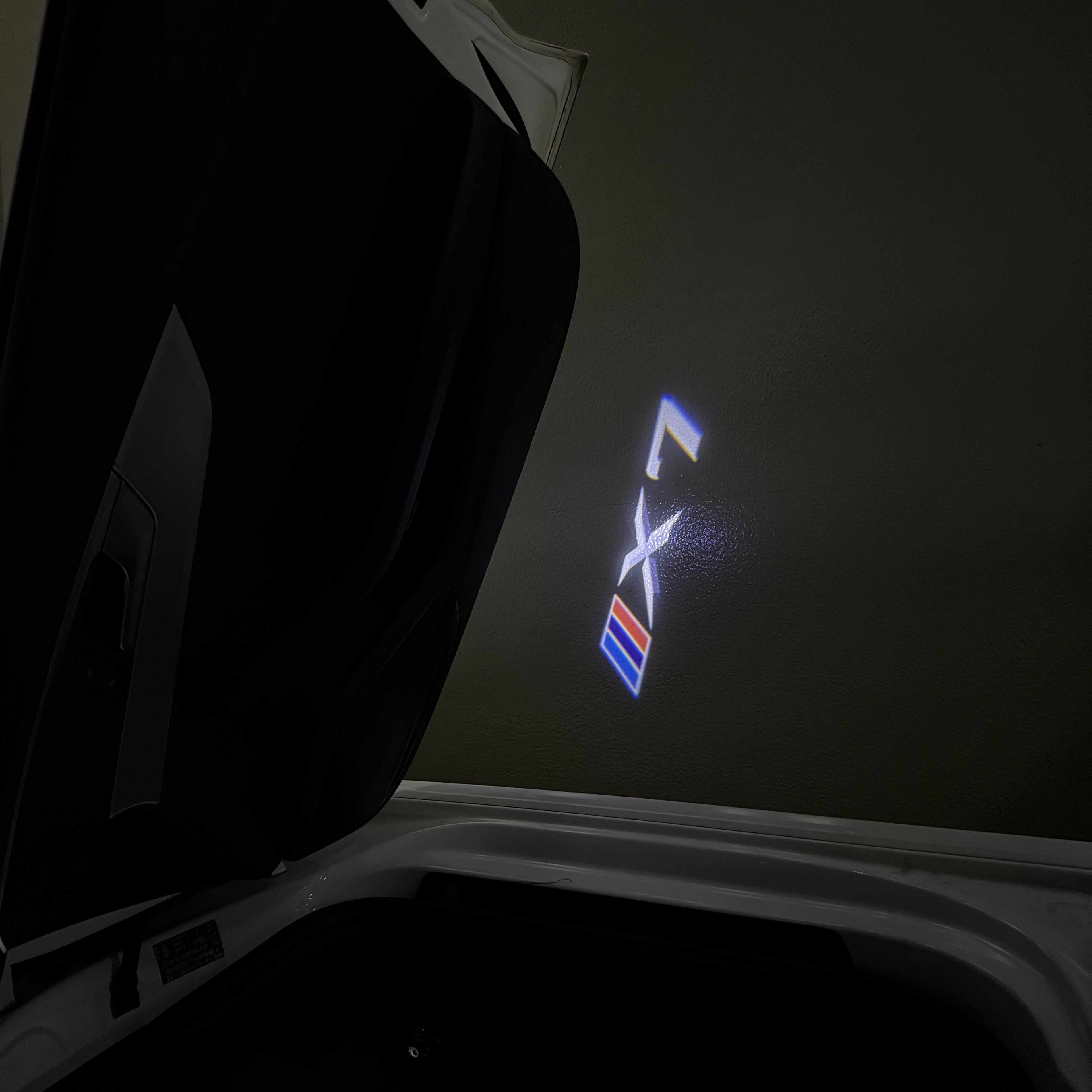 BMW M3 LOGO PROJECTOT LIGHTS Nr.24 (quantità 1 = 1 set/2 luci porta)