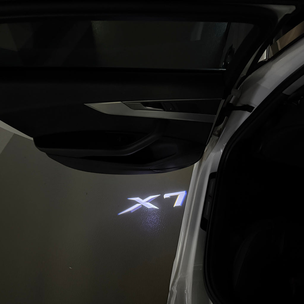 BMW M3 LOGO PROJECTOT LIGHTS Nr.24 (Menge 1 = 1 Sets/2 Türleuchten)
