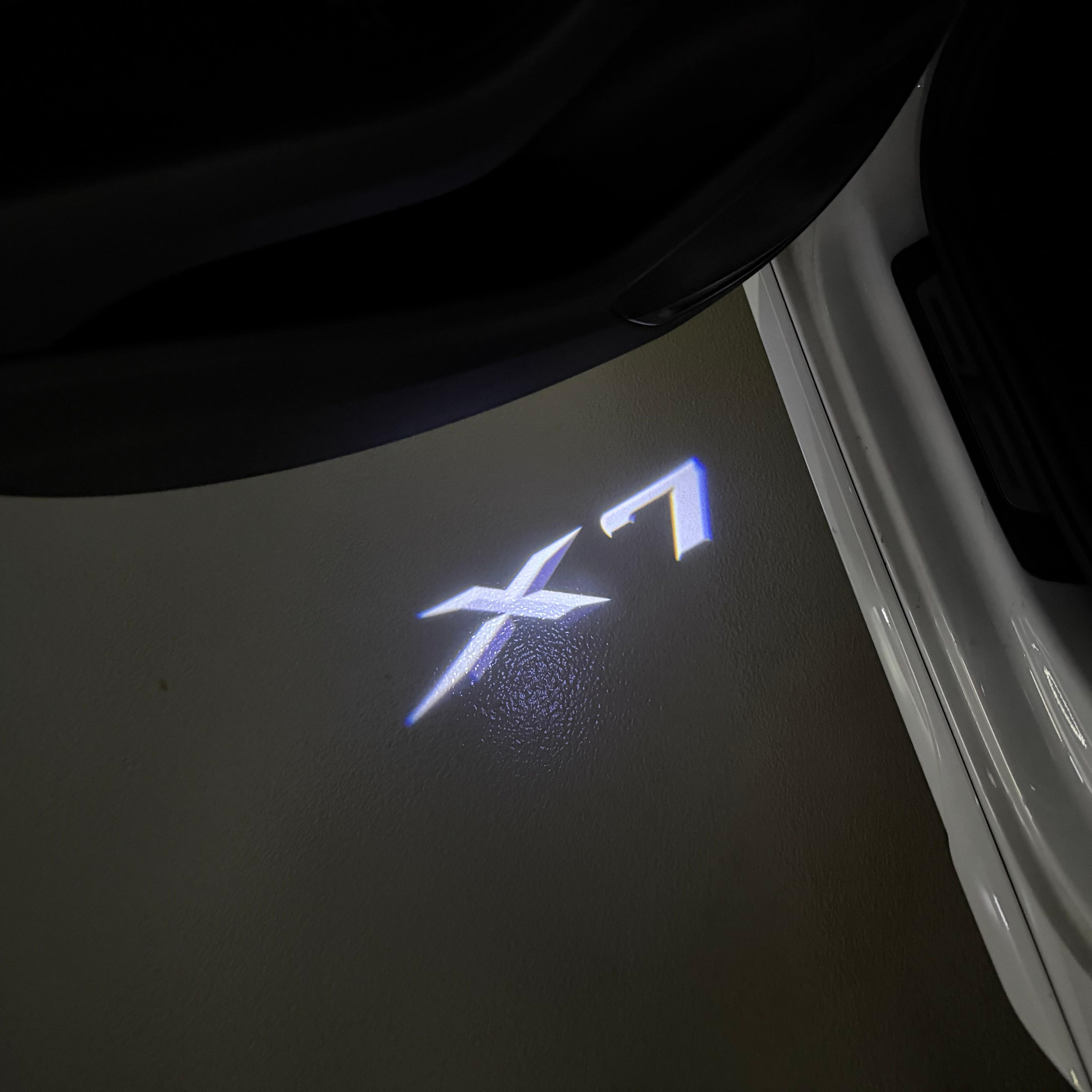 BMW M3 LOGO PROJECTOT LIGHTS Nr.24 (Menge 1 = 1 Sets/2 Türleuchten)