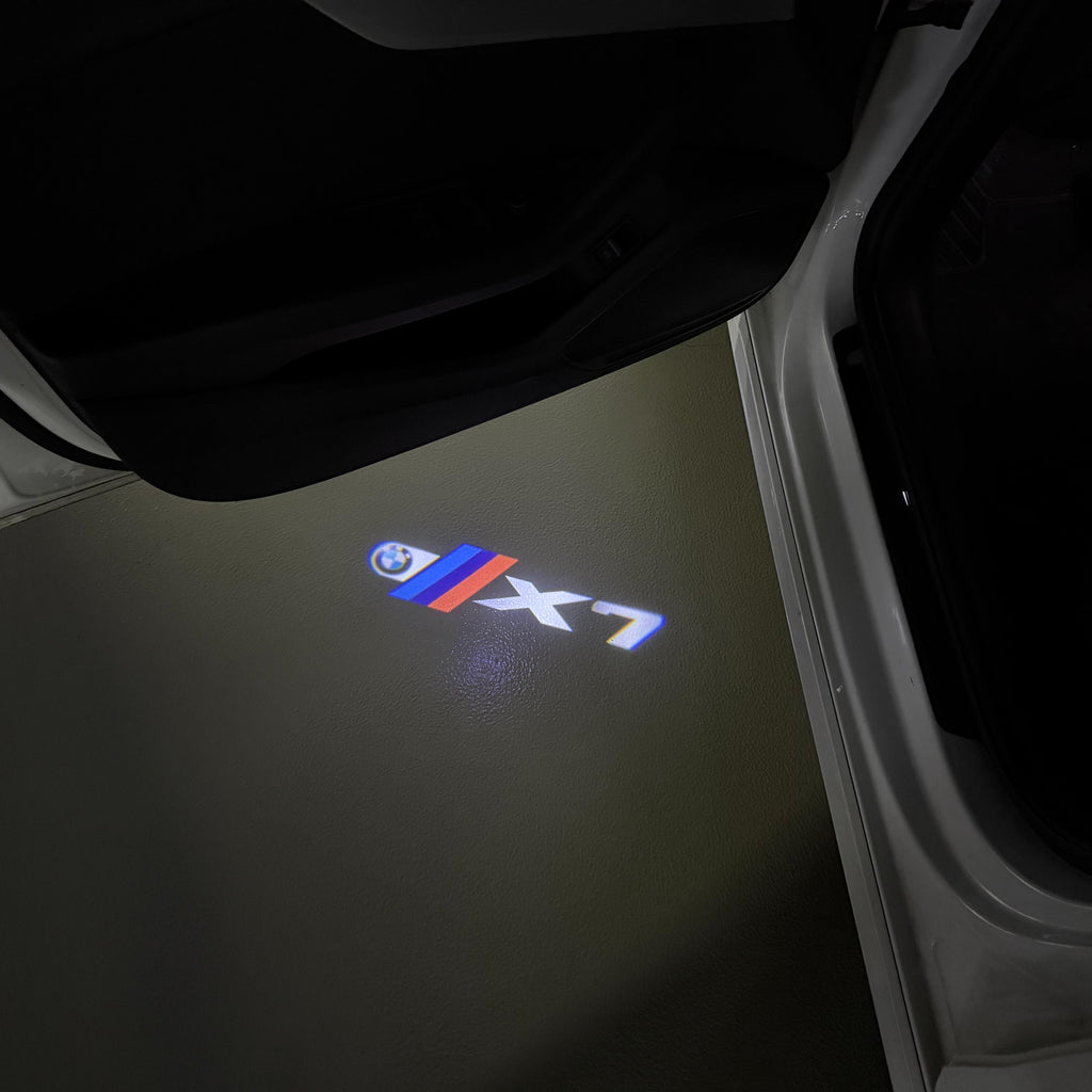 BMW M3 LOGO PROJECTOT LIGHTS Nr.24 (Menge 1 = 1 Sets/2 Türleuchten)